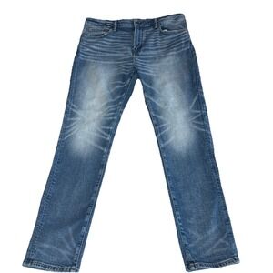 American Eagle  Jeans AirFlex Plus Athletic Skinny Men's 36x32 Blue Denim Y2K